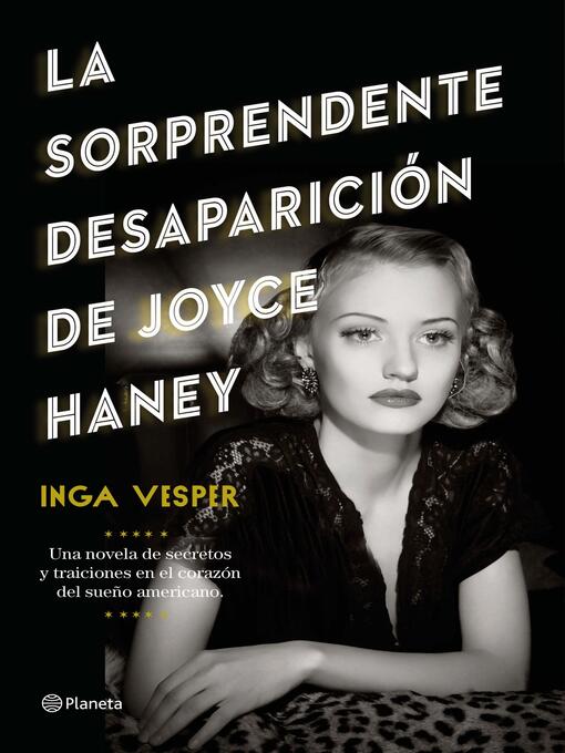 Title details for La sorprendente desaparición de Joyce Haney by Inga Vesper - Available